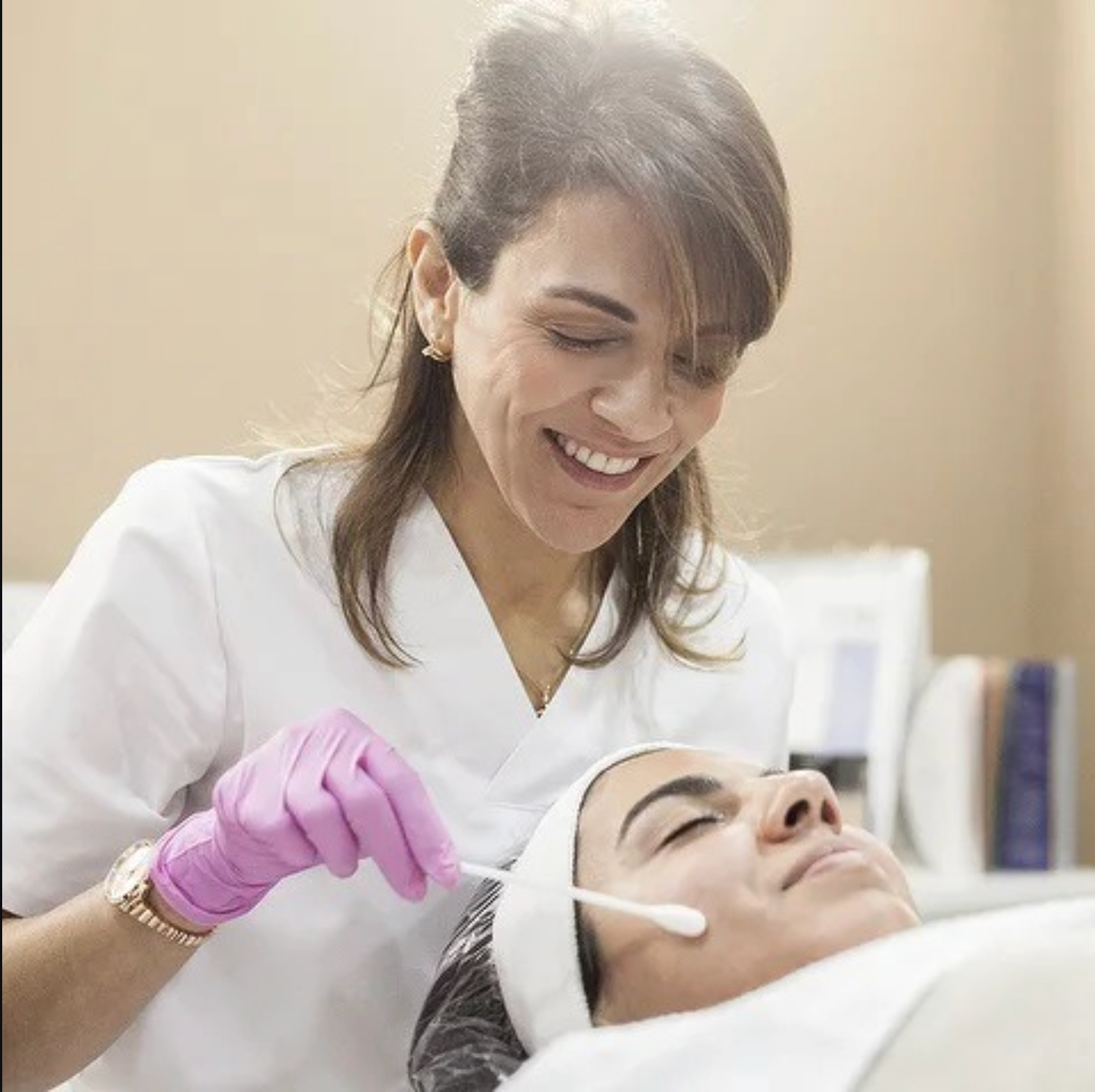 Luxurious anti-aging skincare treatment at Institut SkinCare Project, Brussels